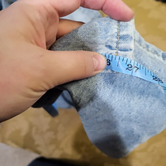 Boston Proper Sequined Floral Embellished Ankle Jeans sz 16 - Picture 6 of 8